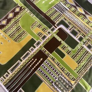 TASTY  geometric vintage scarf